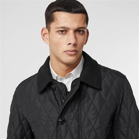 burberry mens diamond quilted jacket
